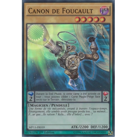 Canon de Foucault MP15-FR059