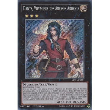 Dante Voyageur des Abysses Ardents MP15-FR121
