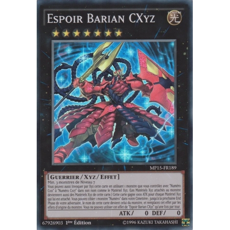 Espoir Barian CXyz MP15-FR189