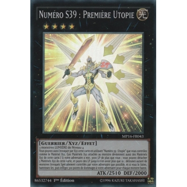 Numéro S39 : Première Utopie MP16-FR043