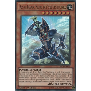 Buster Blader Maître de l'Épée Destructrice MP16-FR189