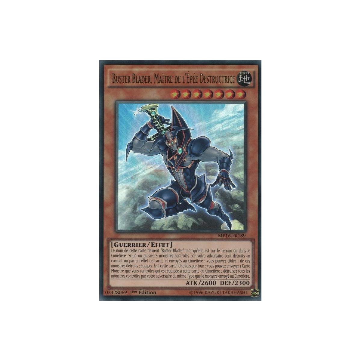 Buster Blader Maître de l'Épée Destructrice MP16-FR189