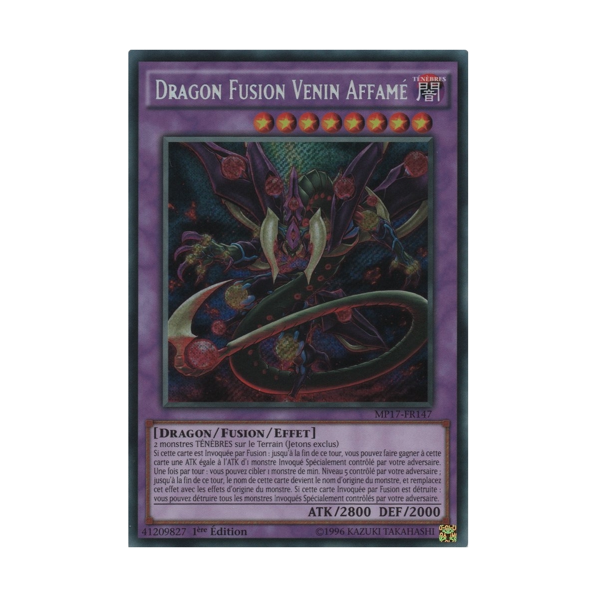 Dragon Fusion Venin Affamé MP17-FR147