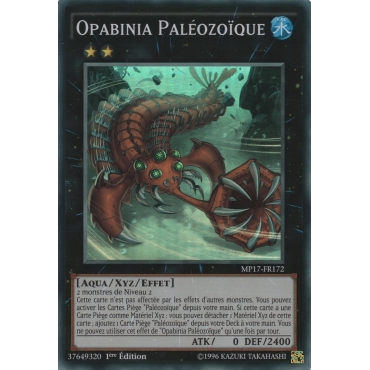 Opabinia Paléozoïque MP17-FR172