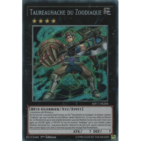 Taureauhache du Zoodiaque MP17-FR206