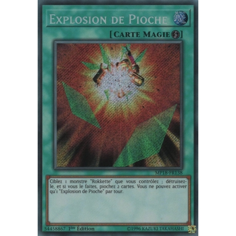 Explosion de Pioche MP18-FR138