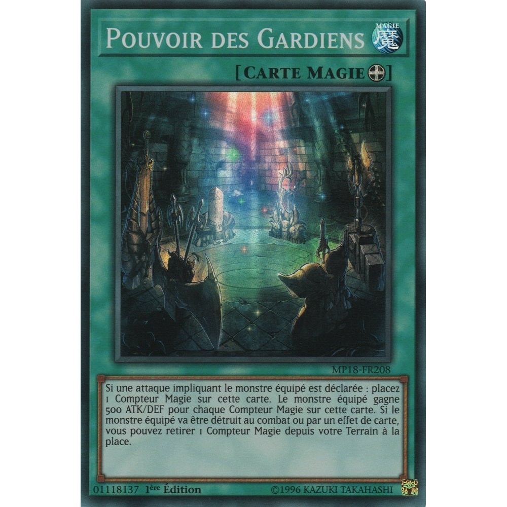 Pouvoir des Gardiens MP18-FR208