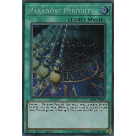 Paradoxe Pendule MP18-FR209