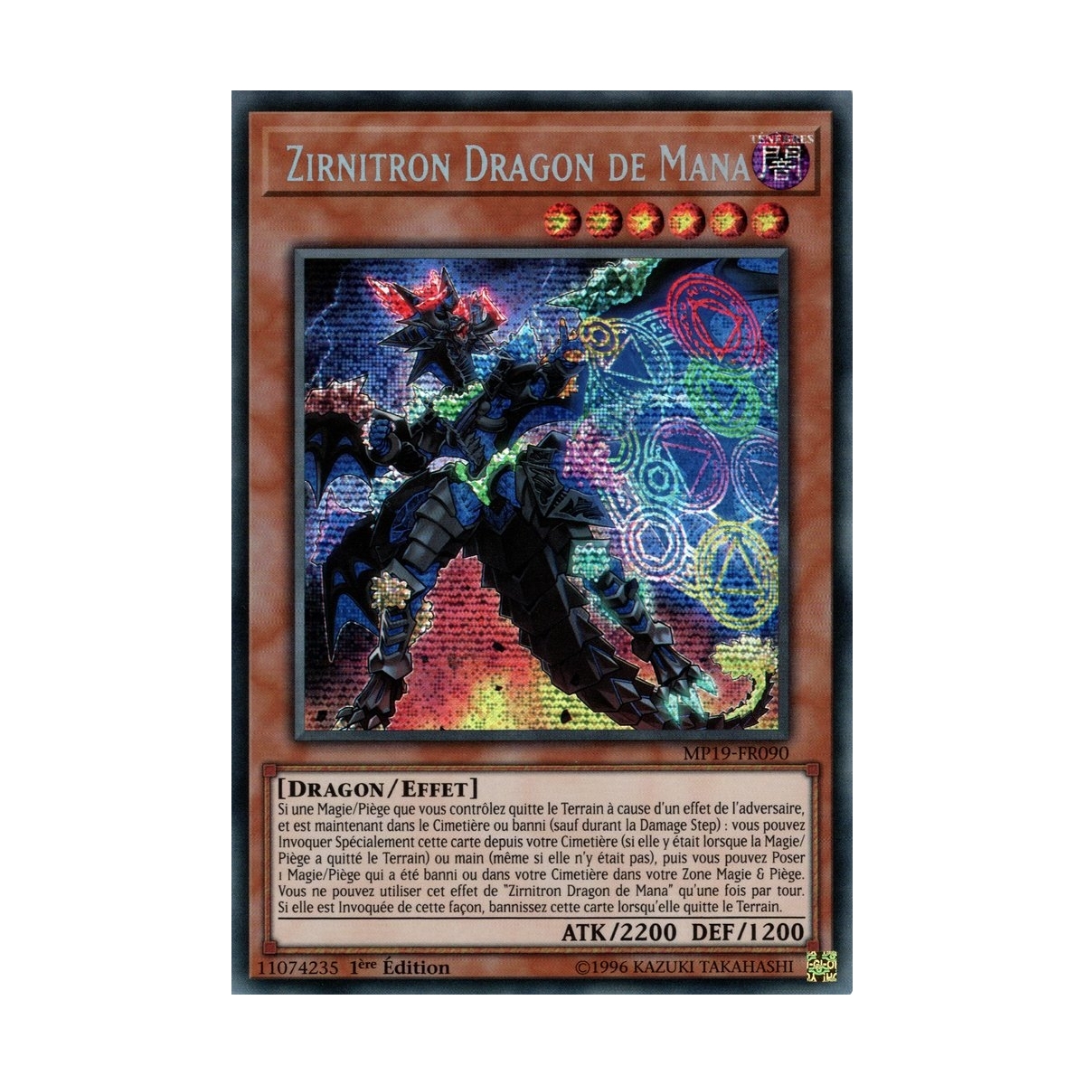 Zirnitron Dragon de Mana MP19-FR090