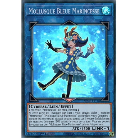 Mollusque Bleue Marincesse MP20-FR118