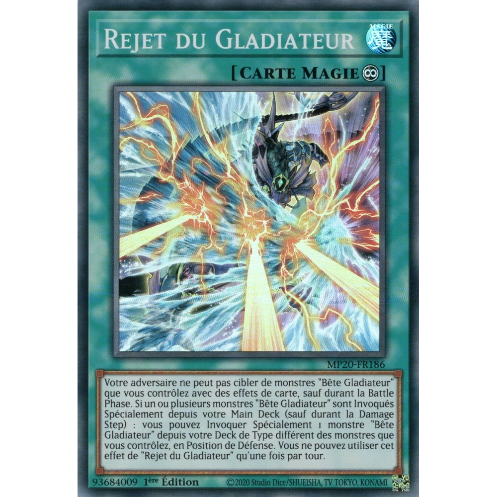 Rejet du Gladiateur MP20-FR186