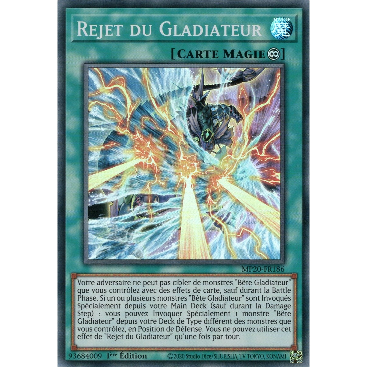 Rejet du Gladiateur MP20-FR186