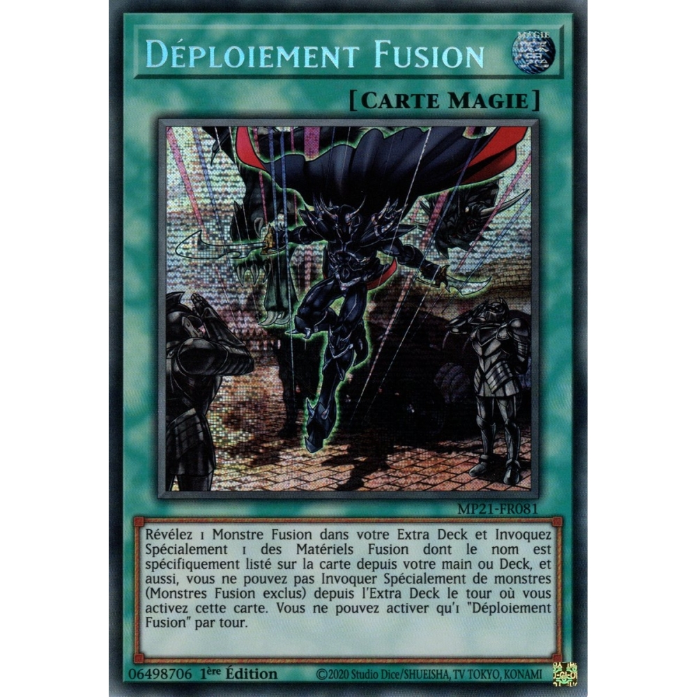 Déploiement Fusion MP21-FR081