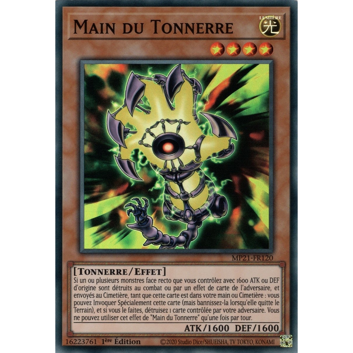 Main du Tonnerre MP21-FR120