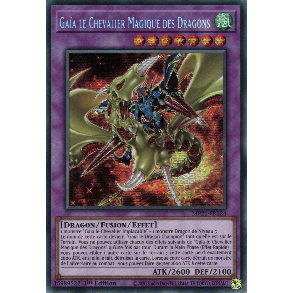 Gaïa le Chevalier Magique des Dragons MP21-FR124