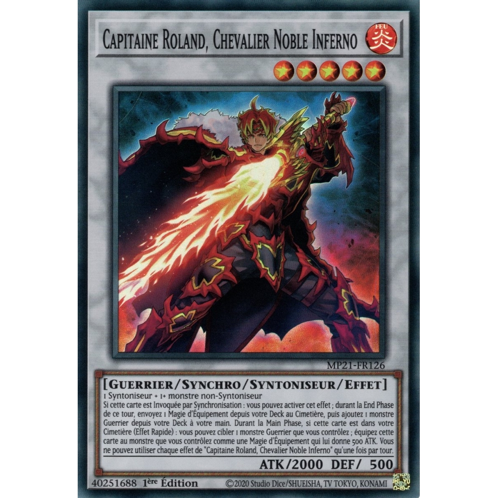 Capitaine Roland Chevalier Noble Inferno MP21-FR126