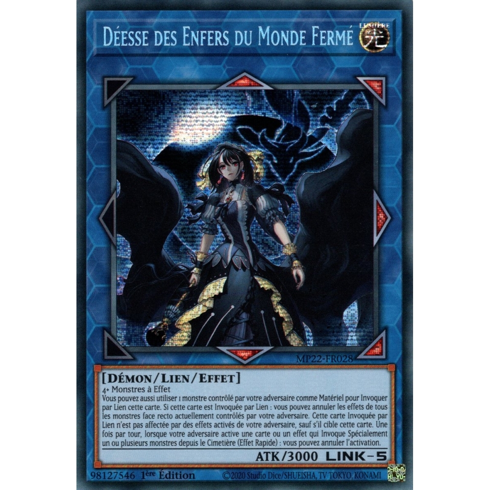 Déesse des Enfers du Monde Fermé MP22-FR028