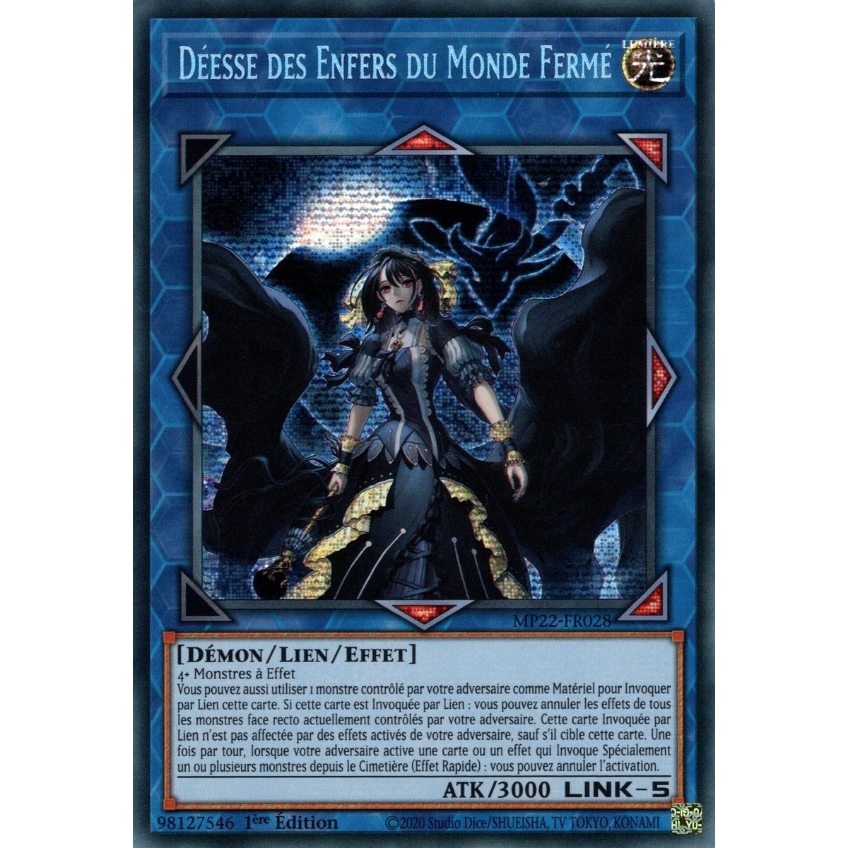 Déesse des Enfers du Monde Fermé MP22-FR028