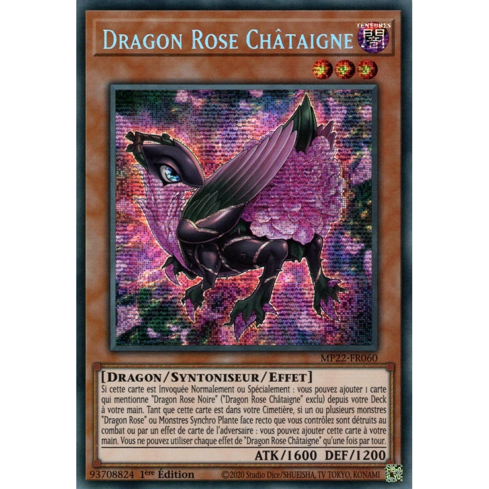 Dragon Rose Châtaigne MP22-FR060