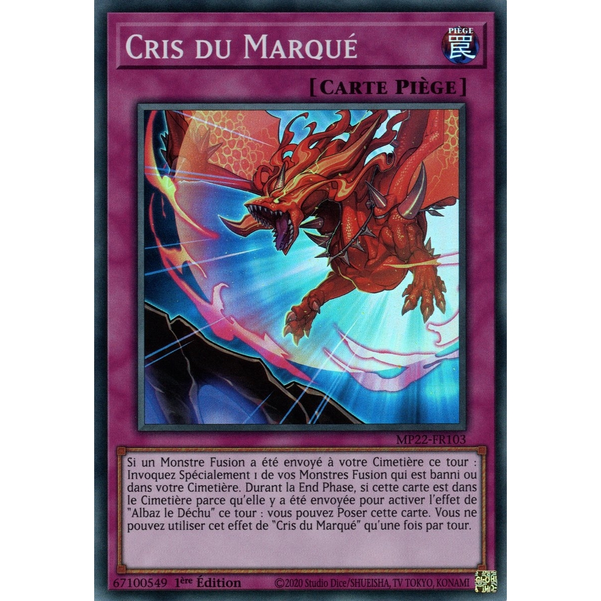 Cris du Marqué MP22-FR103