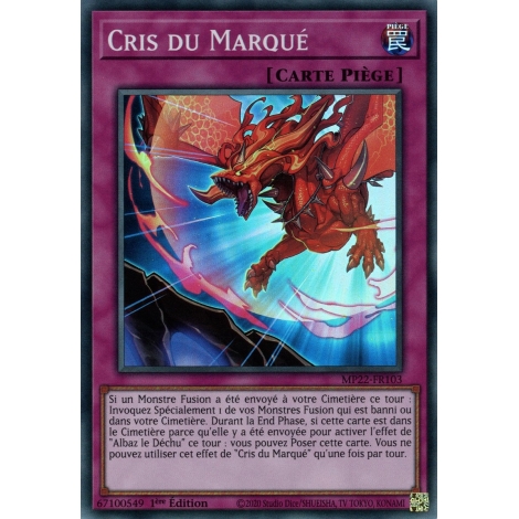 Cris du Marqué MP22-FR103