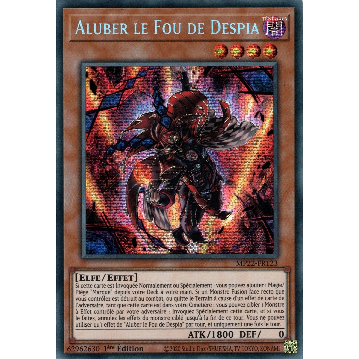 Aluber le Fou de Despia MP22-FR123