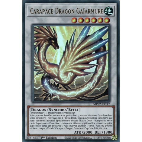 Carapace Dragon Gaïarmure MP22-FR147