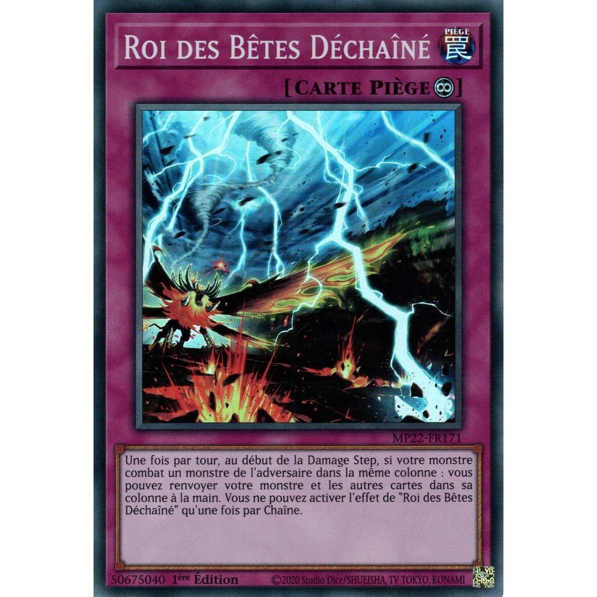 Roi des Bêtes Déchaîné MP22-FR171