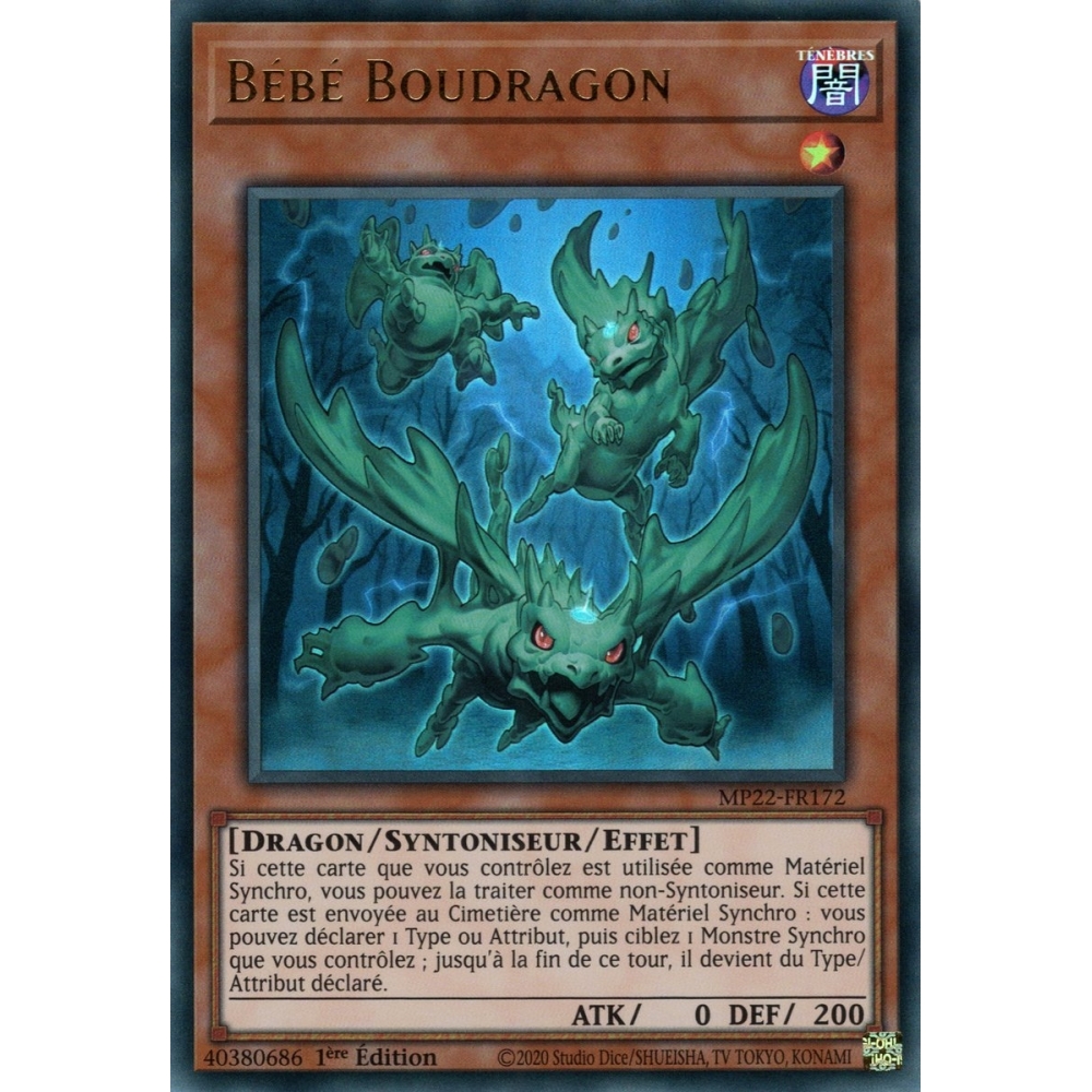 Bébé Boudragon MP22-FR172