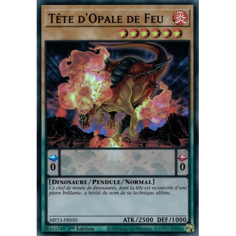 Tête d'Opale de Feu MP23-FR050