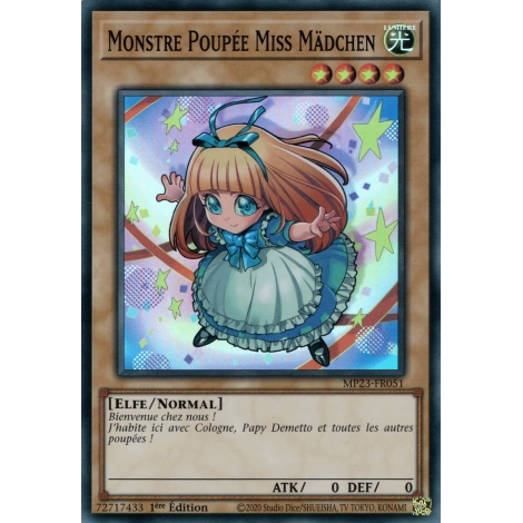 Monstre Poupée Miss Mädchen MP23-FR051