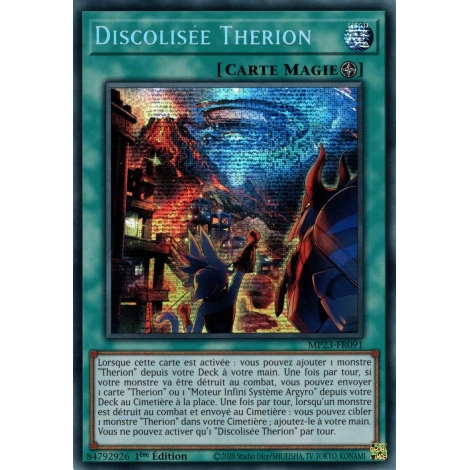 Discolisée Therion MP23-FR091