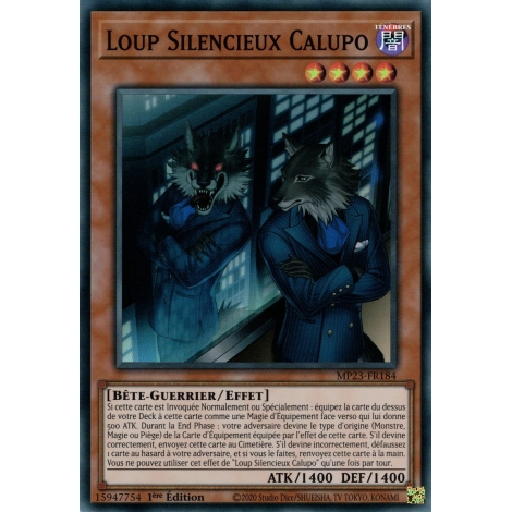 Loup Silencieux Calupo MP23-FR184