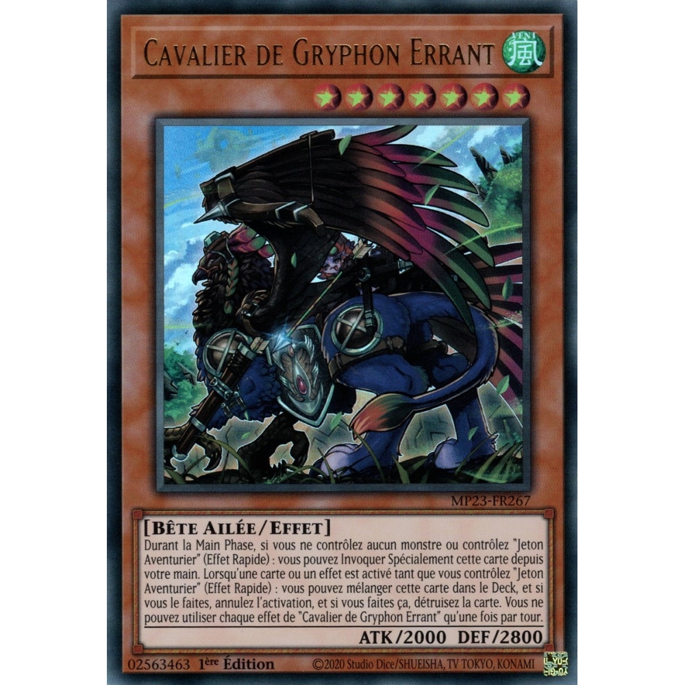 Cavalier de Gryphon Errant MP23-FR267