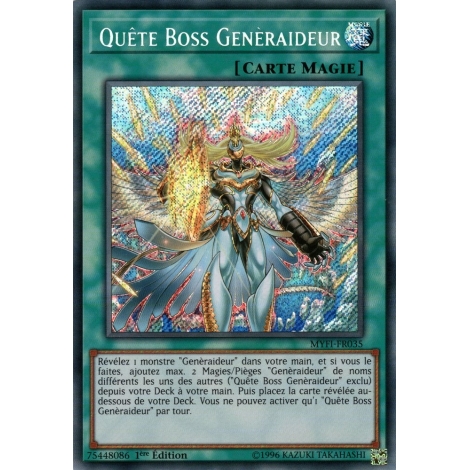 Quête Boss Genèraideur MYFI-FR035