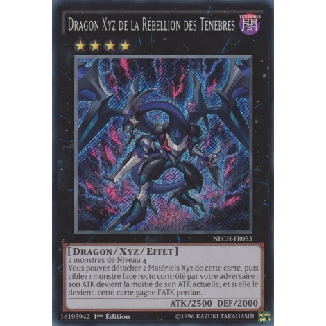 Dragon Xyz de la Rébellion des Ténèbres NECH-FR053