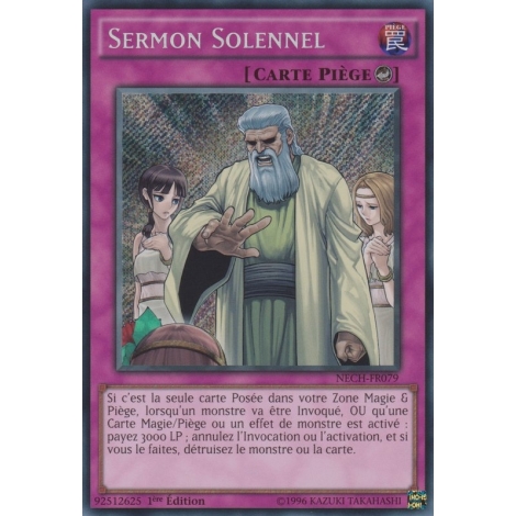 Sermon Solennel NECH-FR079