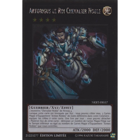 Artorigus le Roi Chevalier Noble NKRT-FR037