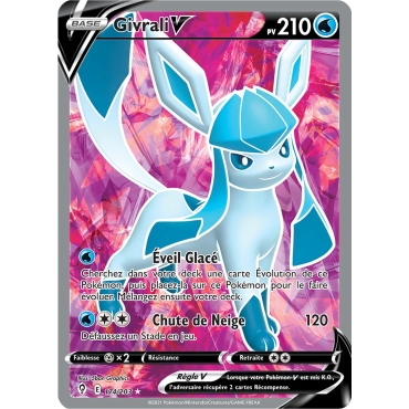 Découvrez Givrali, carte Ultra rare de la série Épée et Bouclier Évolution Céleste