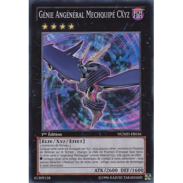 Génie Angénéral Mechquipé CXyz NUMH-FR036