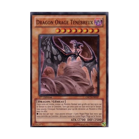 Dragon Orage Ténébreux ORCS-FR037