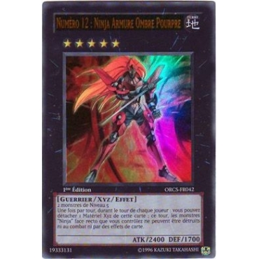 Numéro 12 : Ninja Armure Ombre Pourpre ORCS-FR042