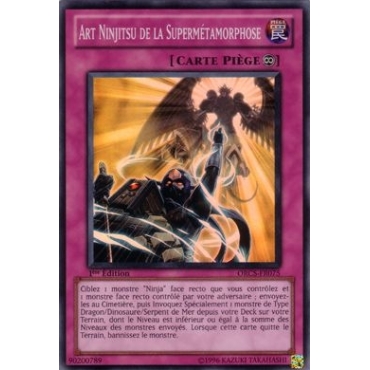 Art Ninjitsu de la Supermétamorphose ORCS-FR075