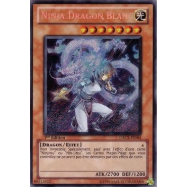 Ninja Dragon Blanc ORCS-FR084