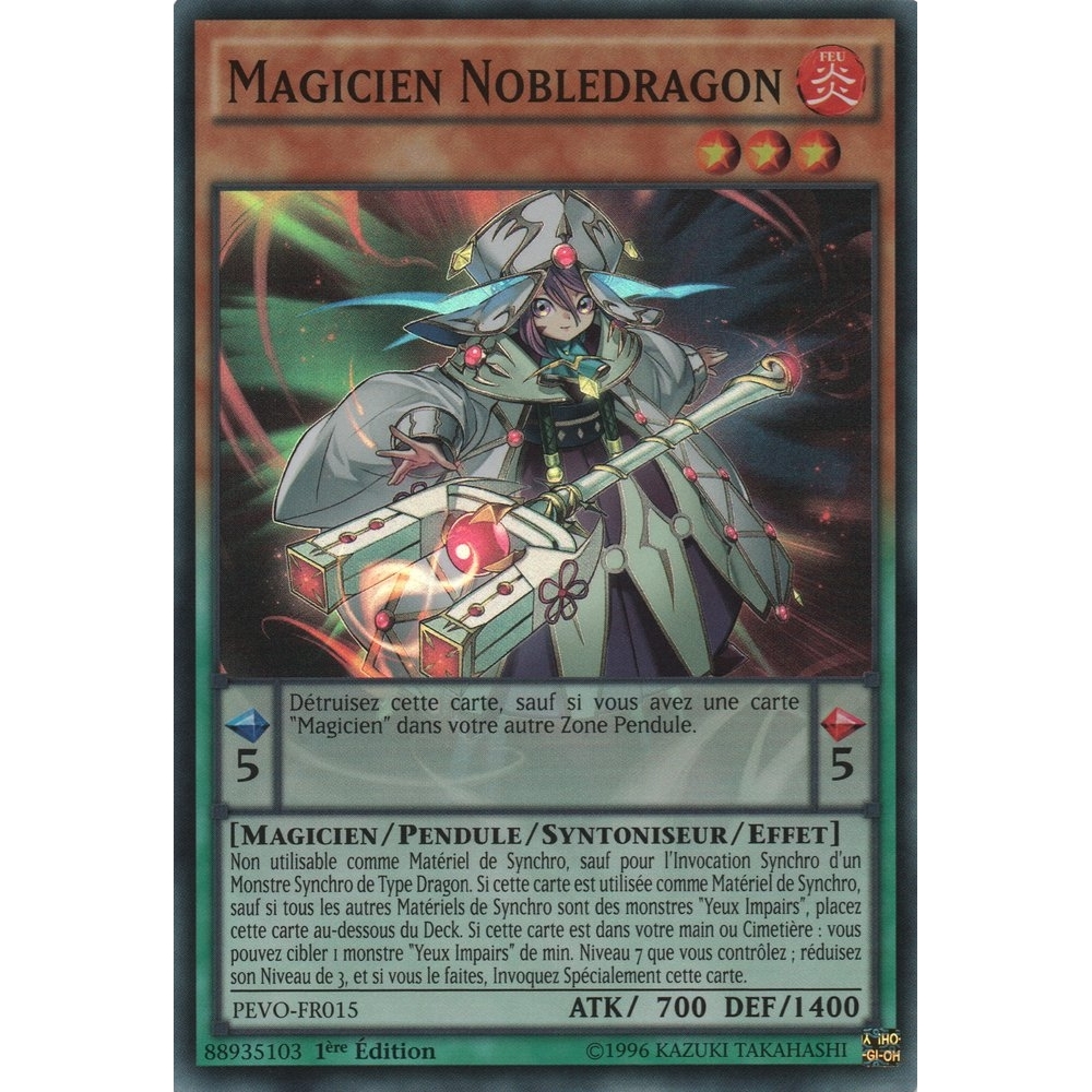 Magicien Nobledragon PEVO-FR015