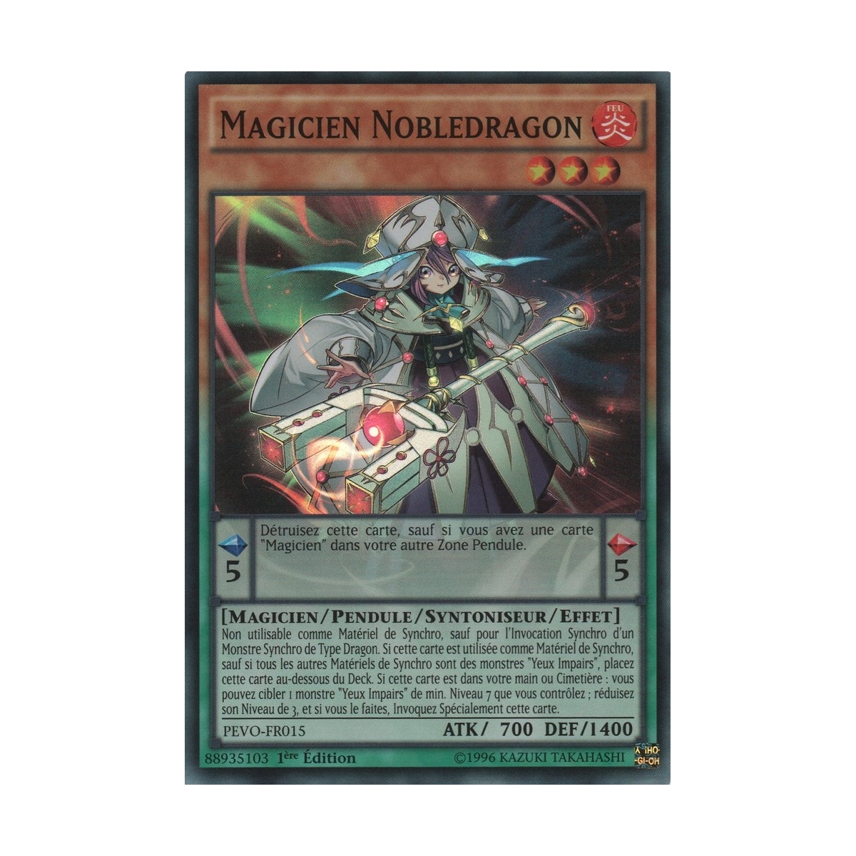 Magicien Nobledragon PEVO-FR015