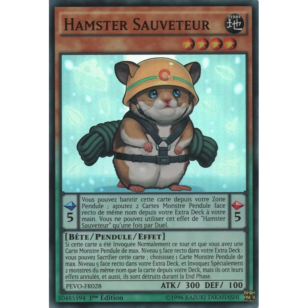 Hamster Sauveteur PEVO-FR028