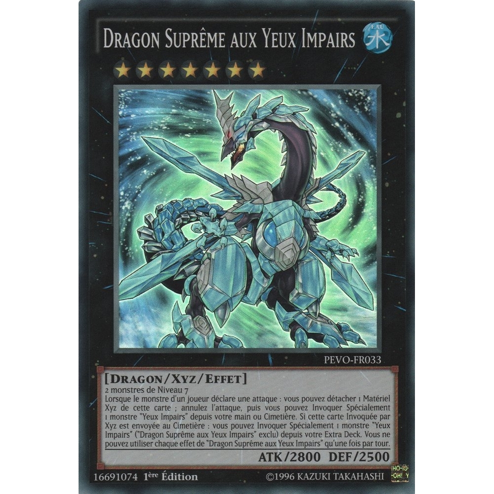 Dragon Suprême aux Yeux Impairs PEVO-FR033