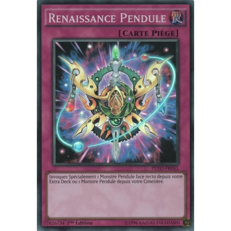 Renaissance Pendule PEVO-FR041