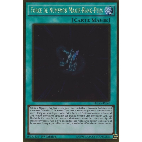 Force de Numeron Magie-Rang-Plus PGL2-FR059